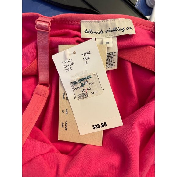 Telluride Clothing Co. Pink Tank Top M - Picture 7 of 8